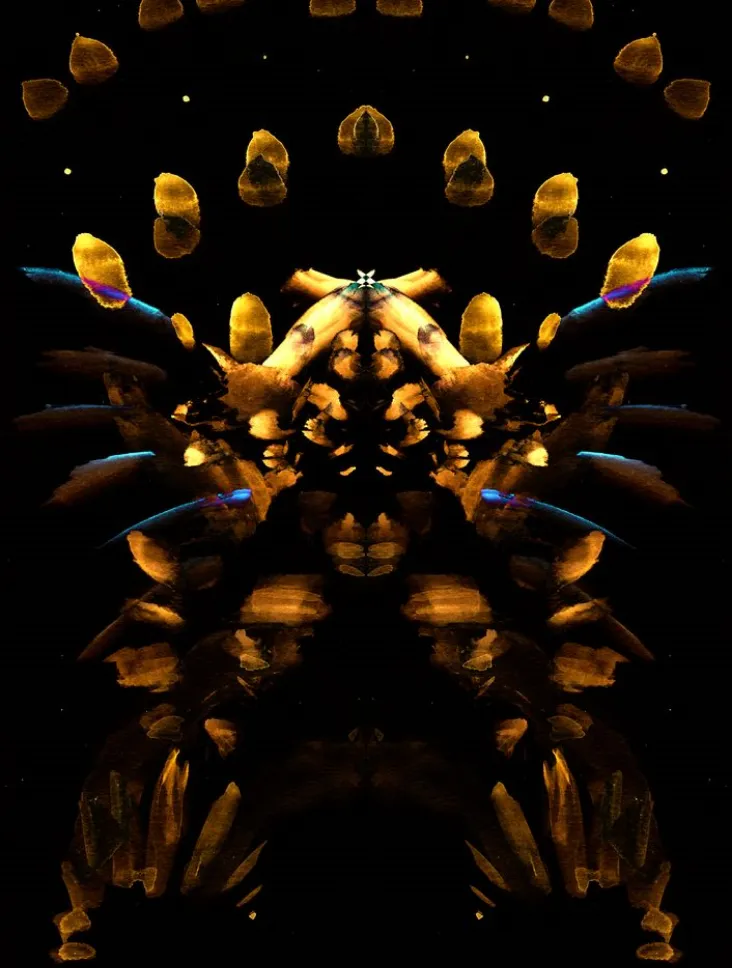 Painting entitled Moth Beacon