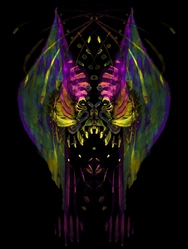 Painting entitled Tree Man