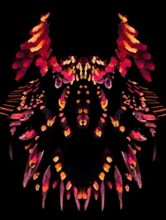 Painting entitled Tribal Queen