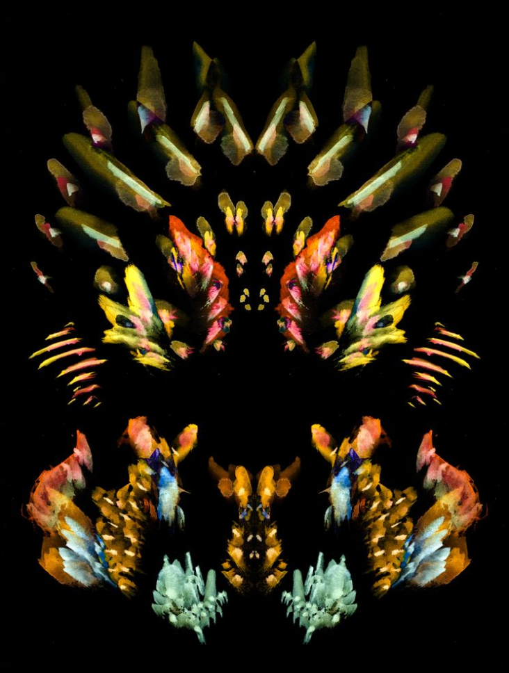 Painting entitled Feline Species