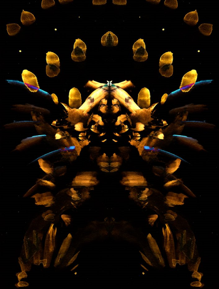 Painting entitled Moth Beacon